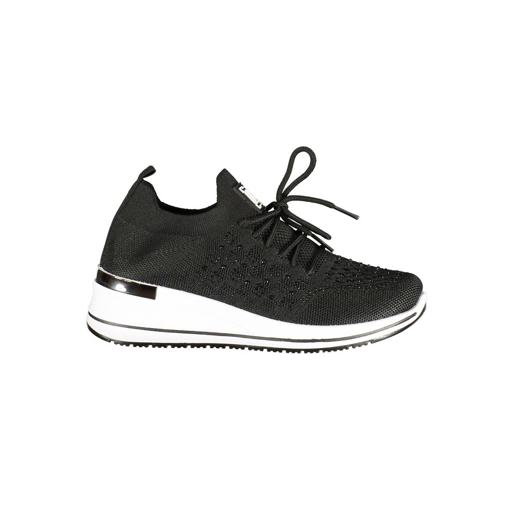 Laura Biagiotti Nero Polyester Women Sneaker Laura Biagiotti
