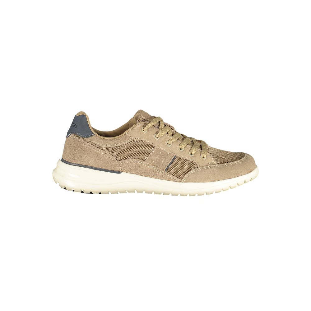 Lumberjack Beige Polyurethane Men's Sneaker Lumberjack