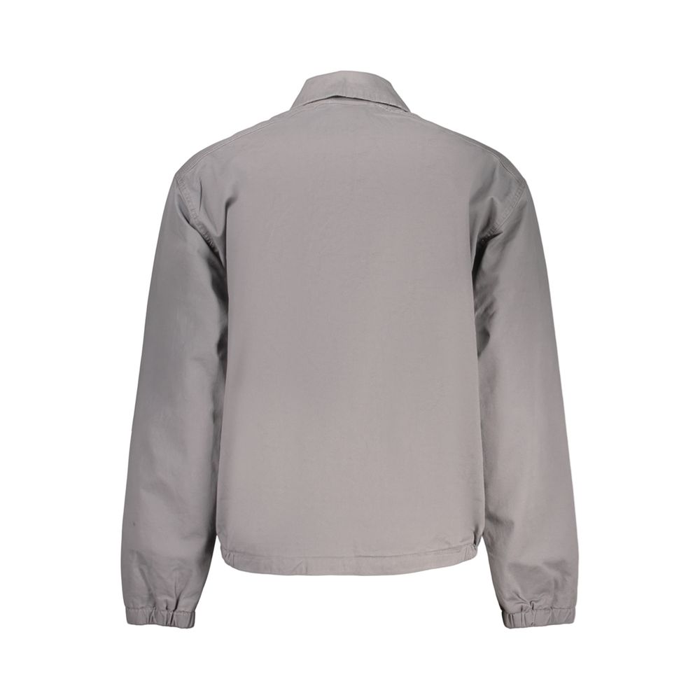 Timberland Grigio Cotton Men's Jacket Timberland