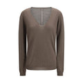 Rick Owens Gray Wool Oves Aries Sweatshirt