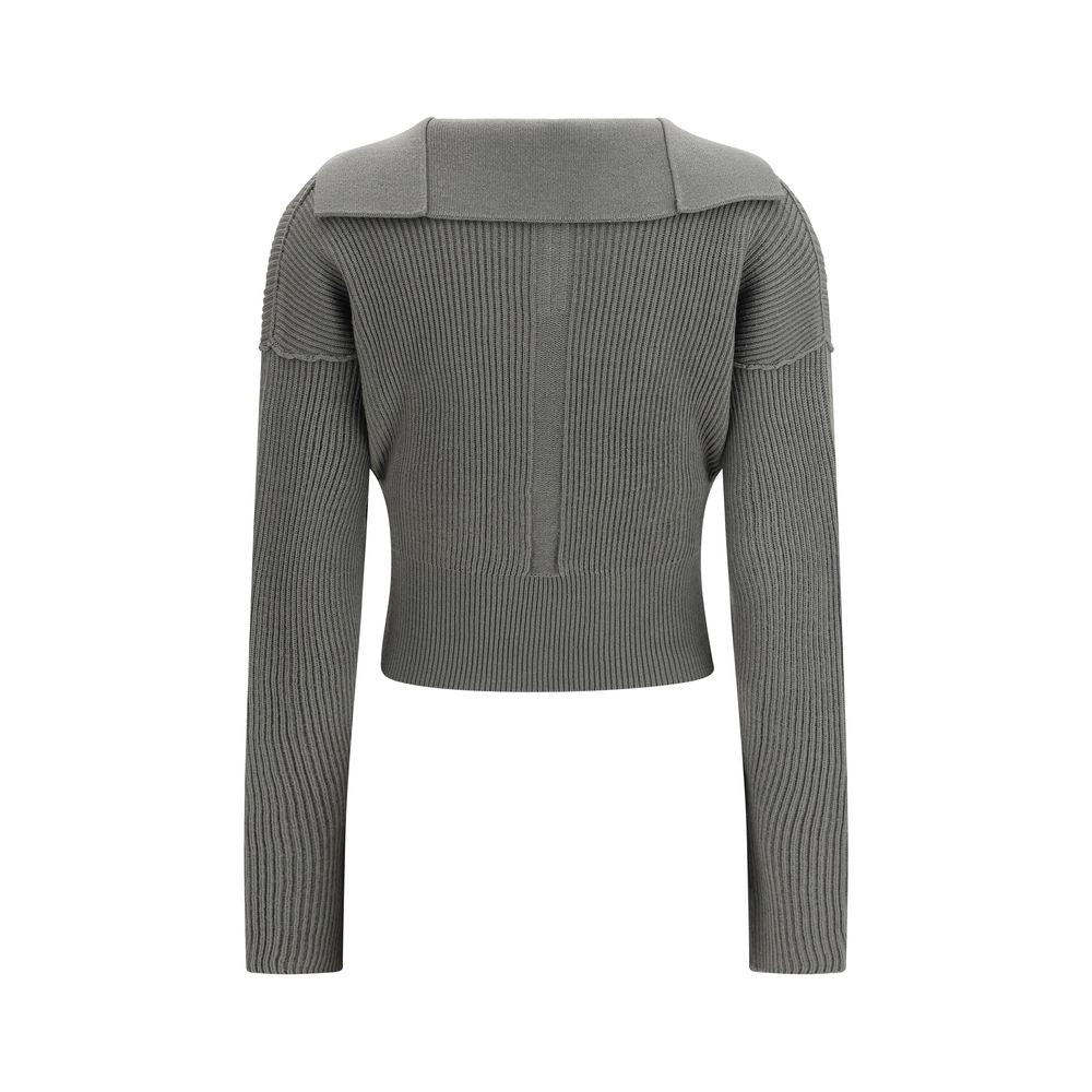 Rick Owens Bicolor Wool Oves Aries Sweatshirt