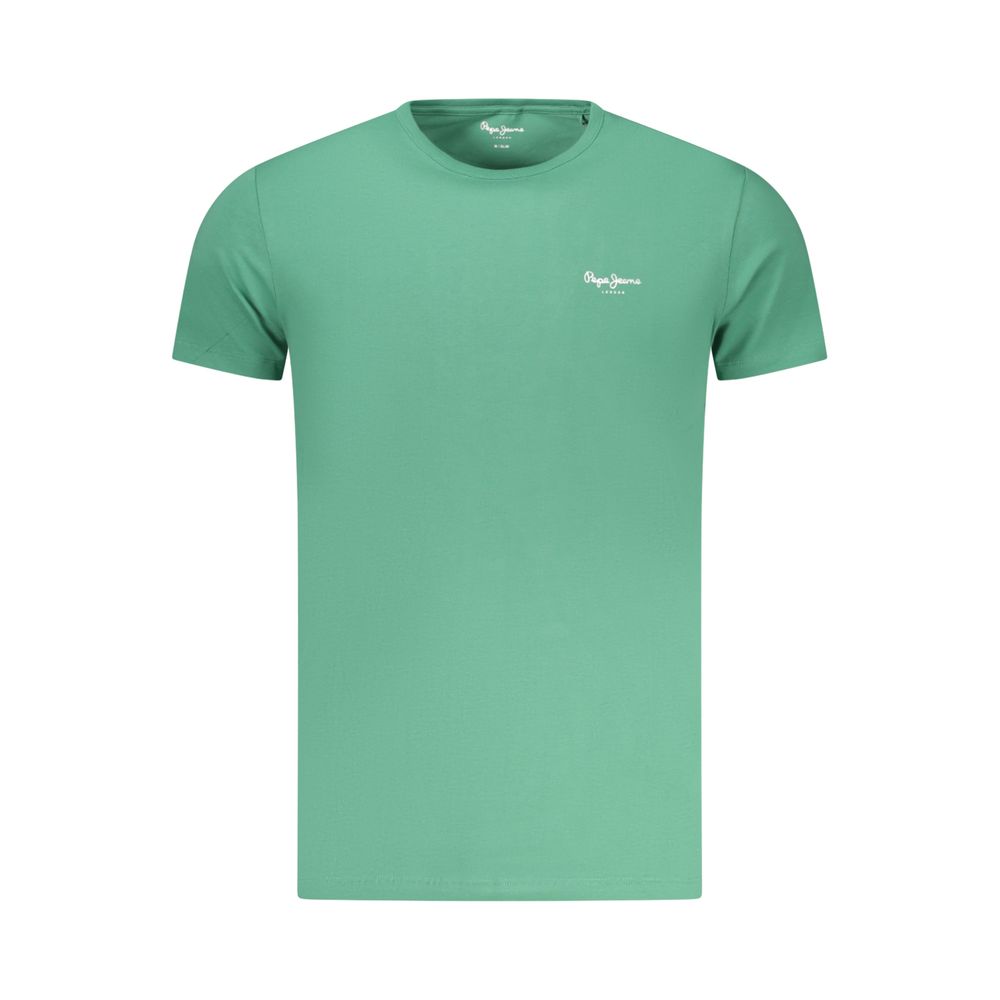 Pepe Jeans Verde Cotton Men's T-Shirt