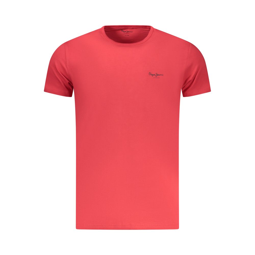 Pepe Jeans Rosso Cotton Men's T-Shirt