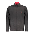 U.S. Grand Polo Black Cotton Men Sweatshirt
