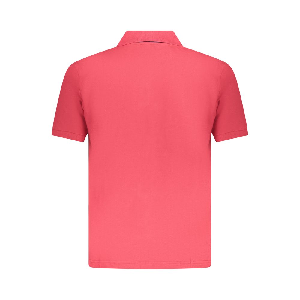 U.S. Grand Polo Red Cotton Men Polo Shirt