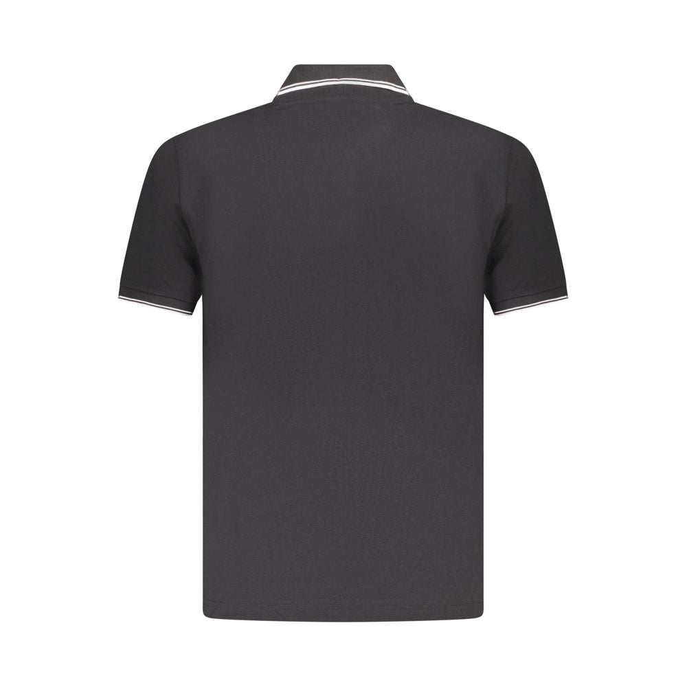 U.S. Grand Polo Black Cotton Men's Polo Shirt
