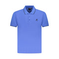 U.S. Grand Polo Blue Cotton Mens Polo Shirt