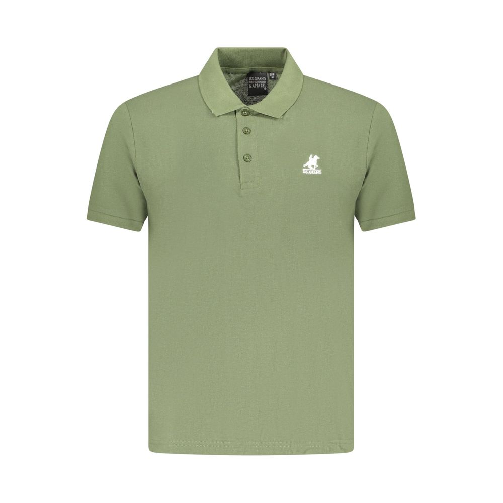 U.S. Grand Polo Verde Cotton Men Polo Shirt