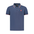 U.S. Grand Polo Blue Cotton Men Polo