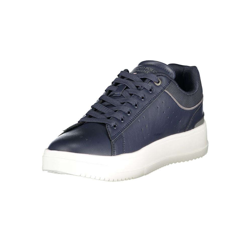 U.S. Grand Polo Blue Polyurethane Men Sneaker