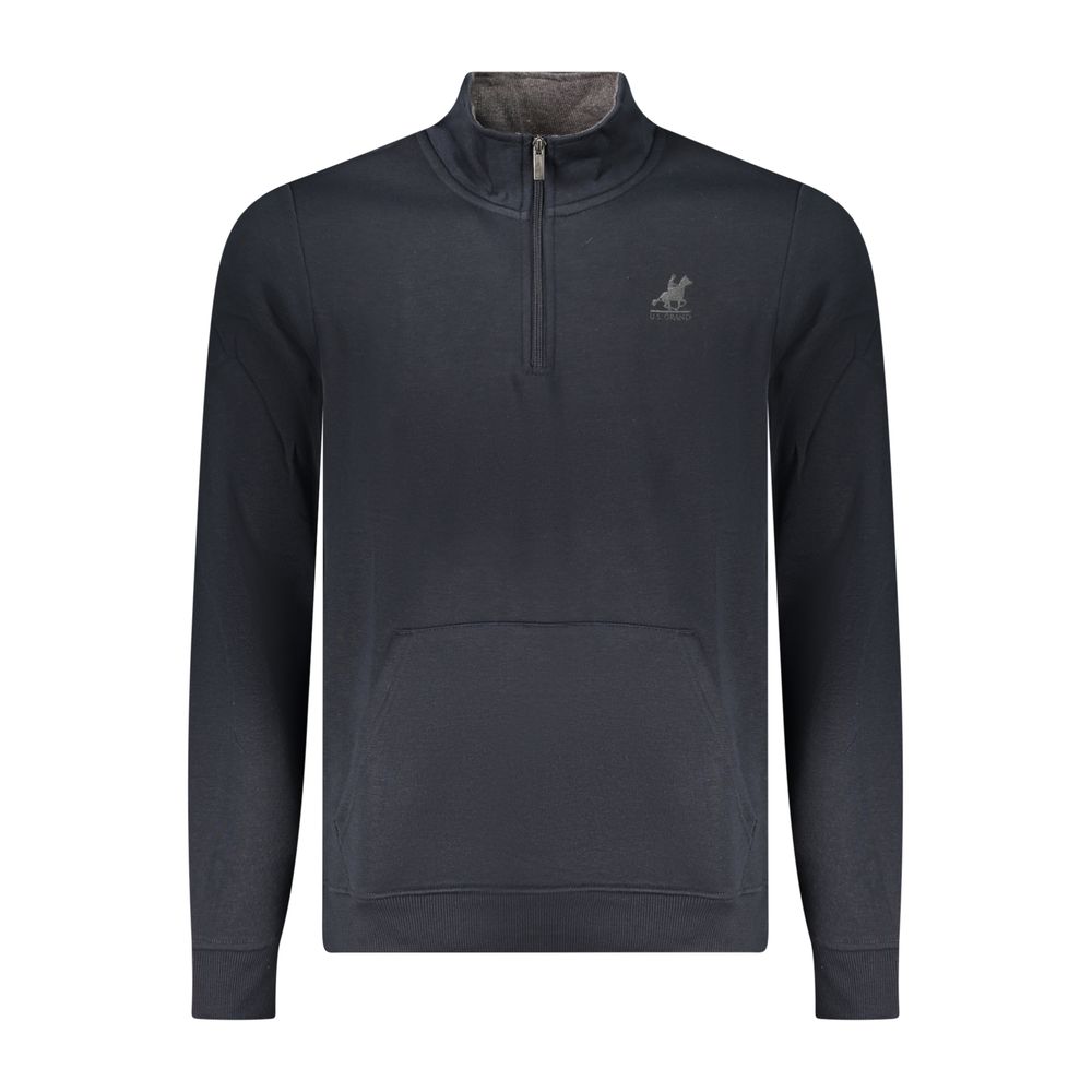 U.S. Grand Polo Blue Polyester Men Sweatshirt
