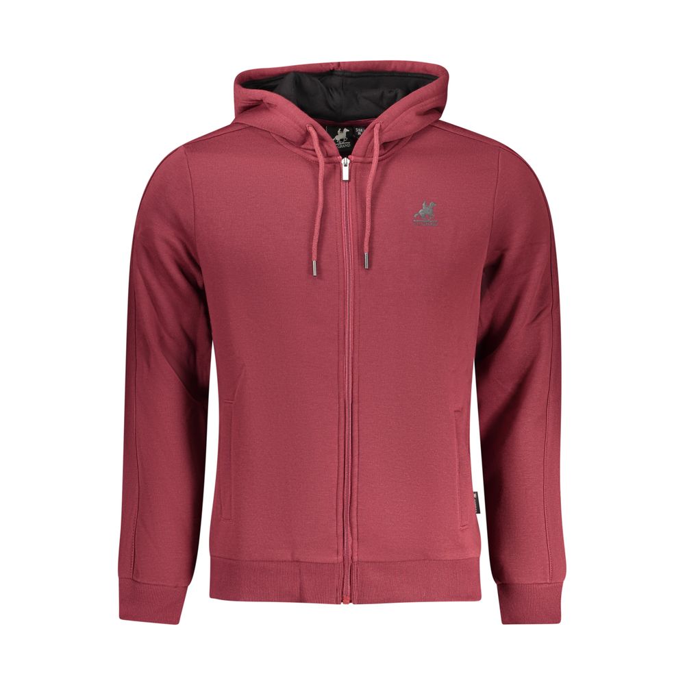 U.S. Grand Polo Red Cotton Men's Sweatshirt