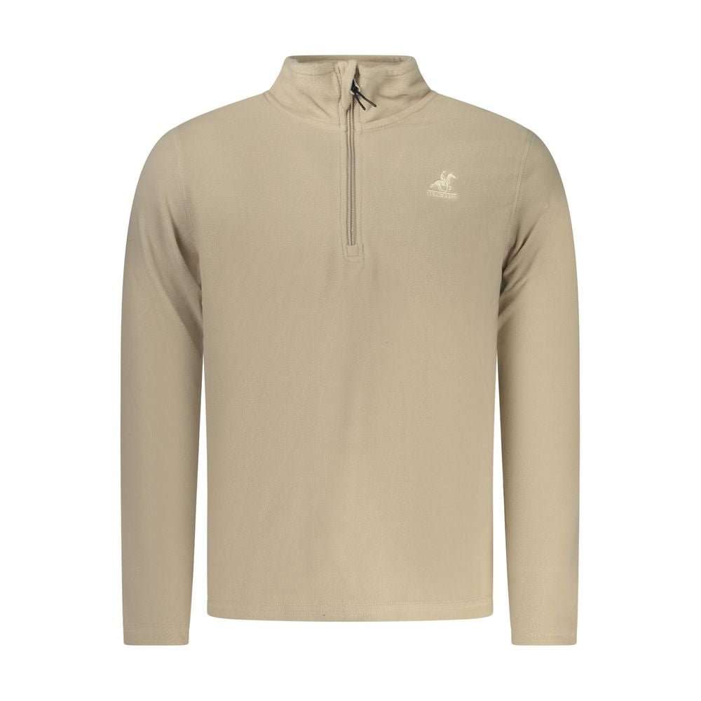 U.S. Grand Polo Beige Polyester Mens Sweatshirt