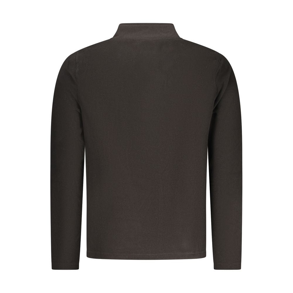 U.S. Grand Polo Black Polyester Men's Sweatshirt