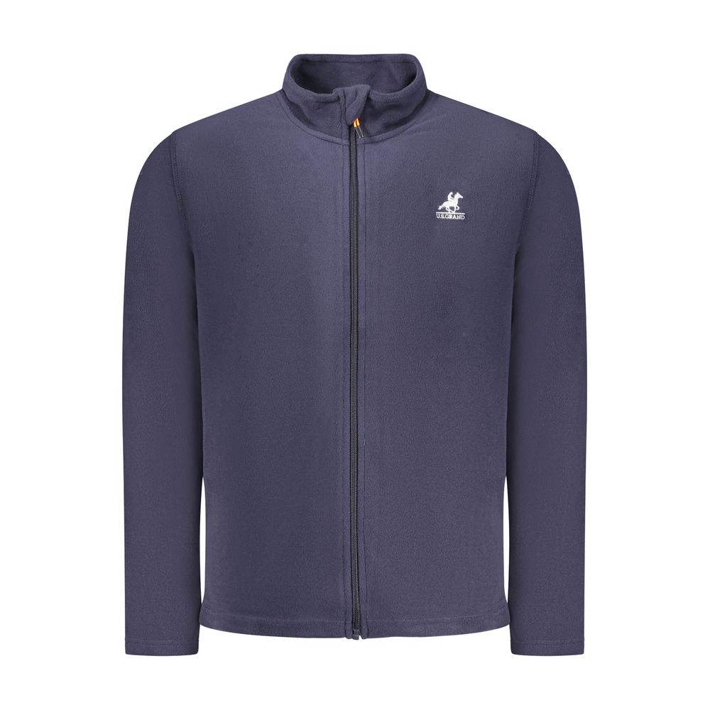 U.S. Grand Polo "Blu Polyester Men's Sweatshirt"