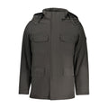 U.S. Grand Polo Black Polyester Mens Jacket