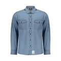 U.S. Grand Polo Azzurro Cotton Mens Shirt