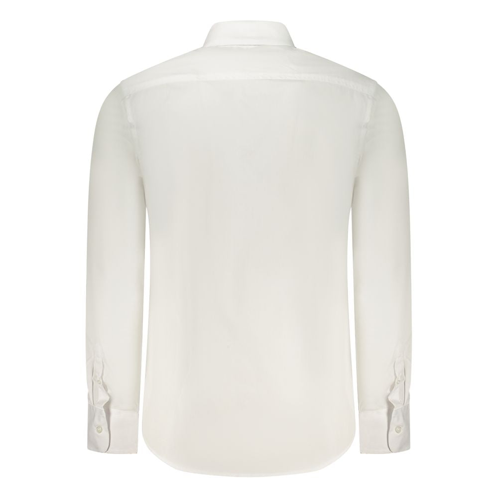 U.S. Grand Polo Bianco Cotton Men Shirt