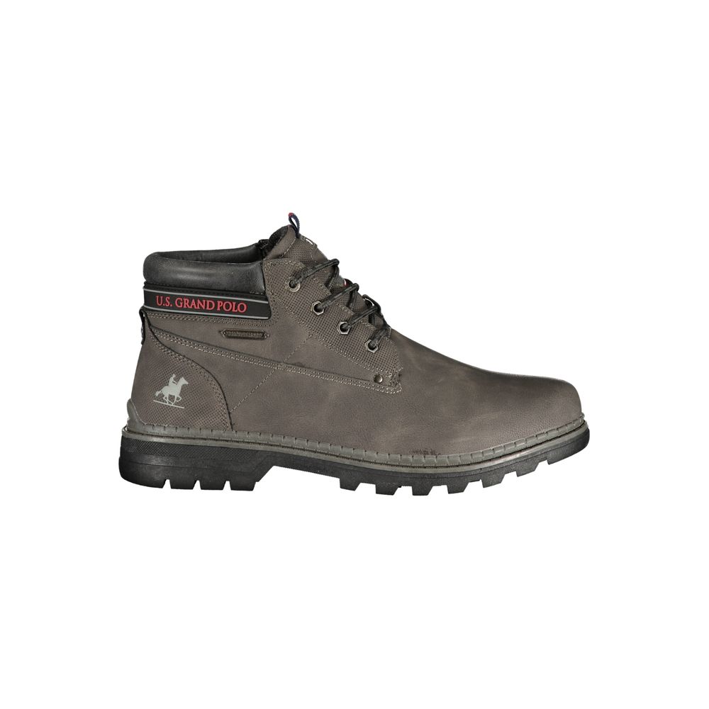 U.S. Grand Polo Grigio Polyurethane Men Ankle Boot