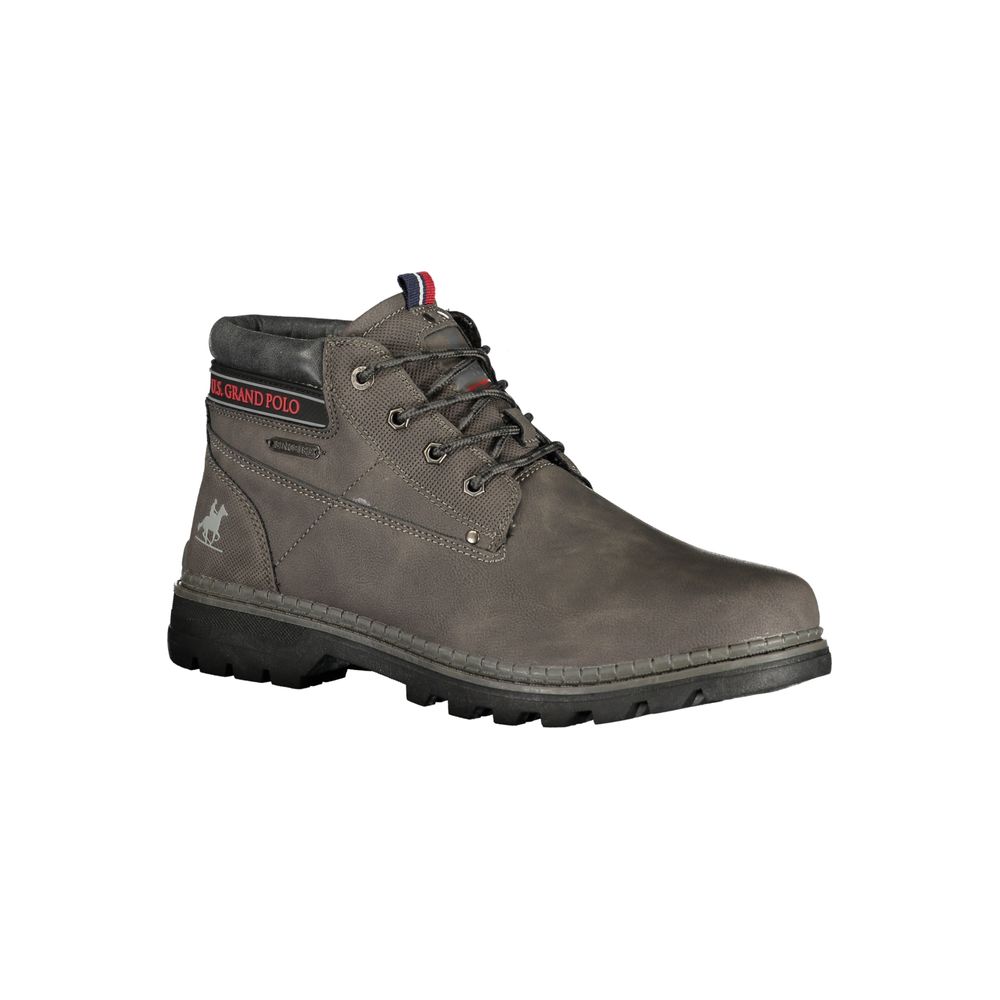 U.S. Grand Polo Grigio Polyurethane Men Ankle Boot U.S. Grand Polo