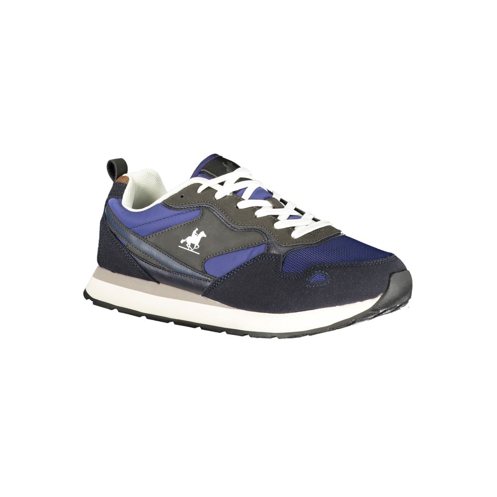 U.S. Grand Polo Blue Polyester Men Sneaker U.S. Grand Polo