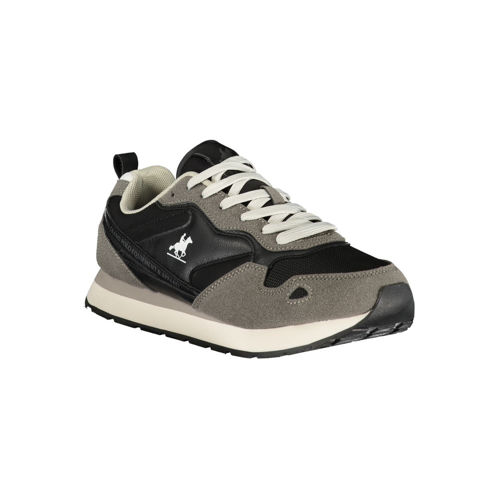 U.S. Grand Polo Black Polyurethane Men Sneaker