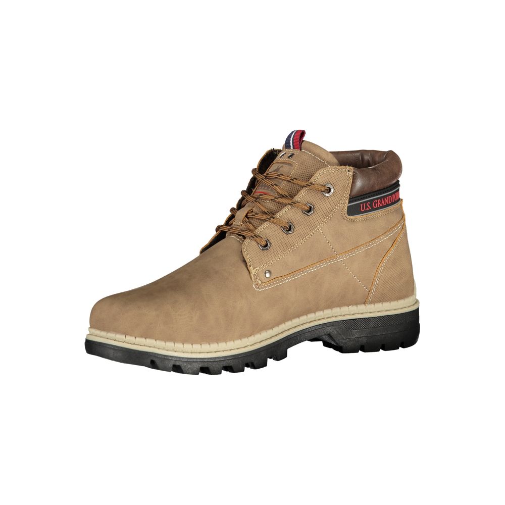 U.S. Grand Polo Marrone Polyurethane Men Ankle Boot
