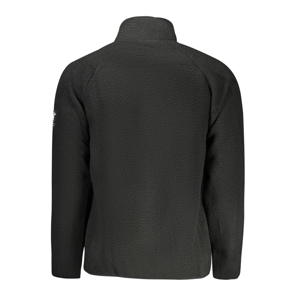 U.S. Grand Polo Black Polyester Men's Sweatshirt U.S. Grand Polo