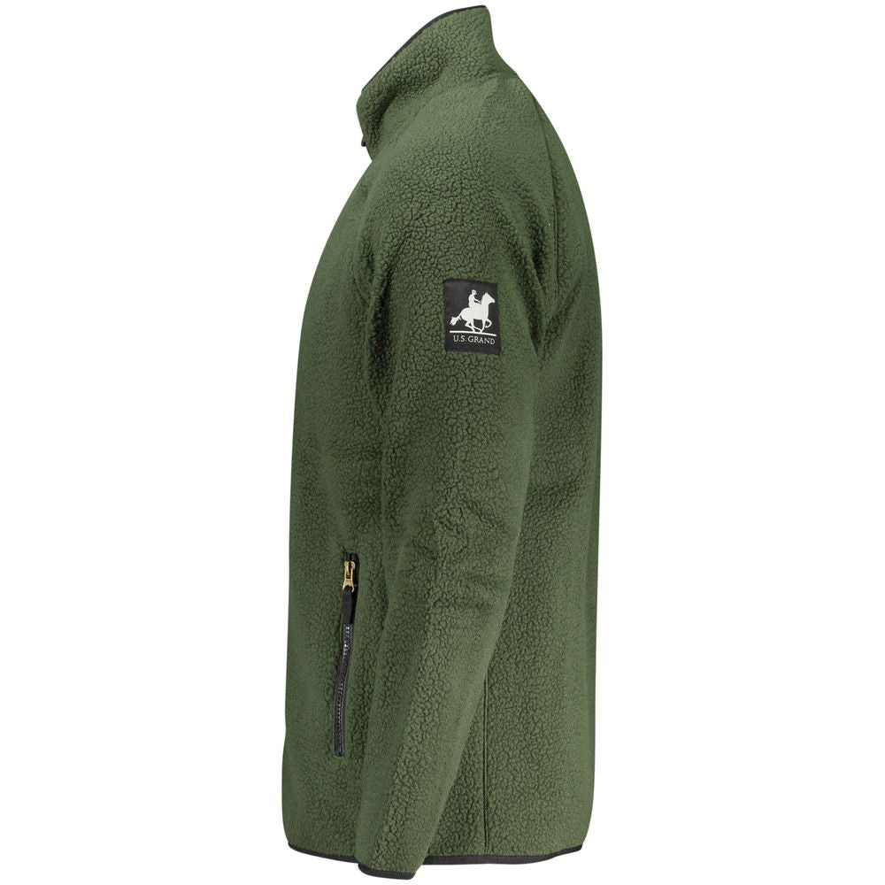U.S. Grand Polo Verde Polyester Men Sweatshirt