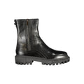 Cafenoir Black Leather Women Boot Cafenoir