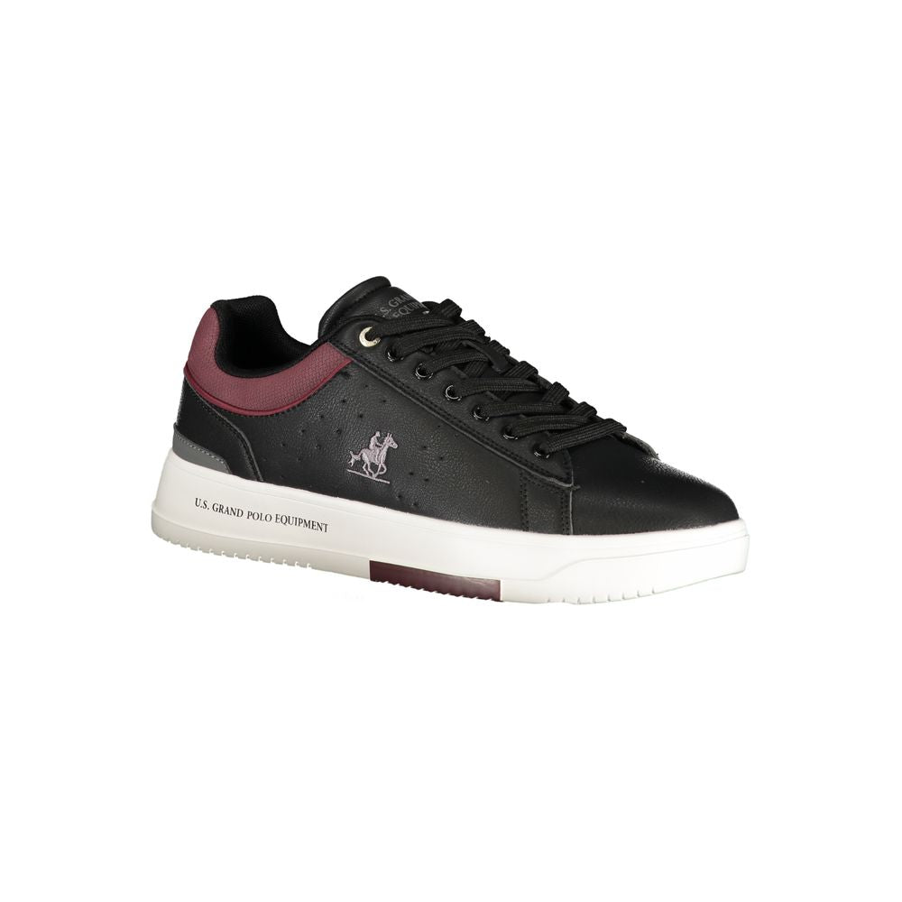 U.S. Grand Polo Black Polyurethane Men Sneaker
