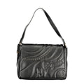 Cafenoir Black Polyurethane Women Shoulder Bag