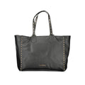 Cafenoir Black Polyurethane Women Shoulder Bag Cafenoir