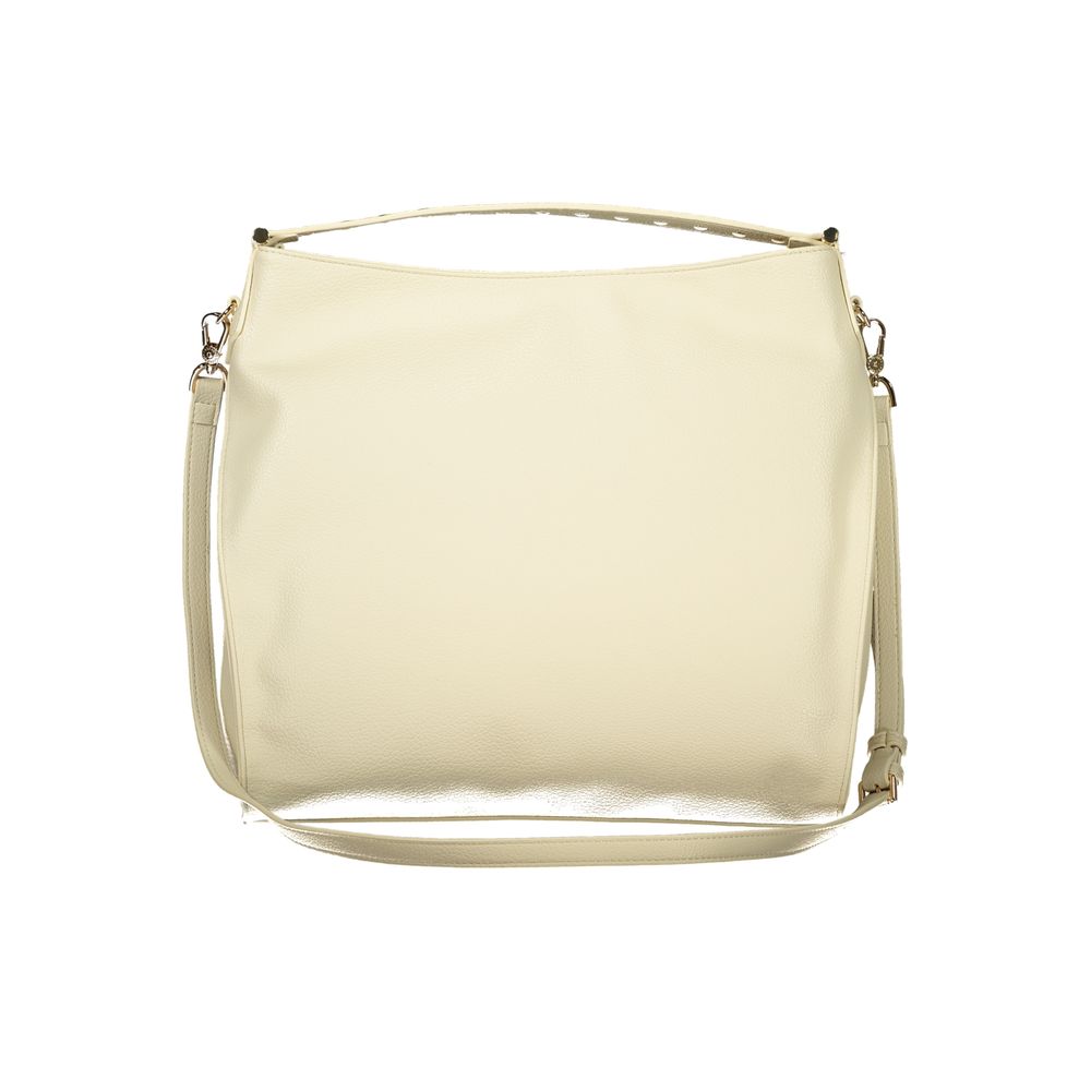 Cafenoir Beige Polyurethane Women Shoulder Bag Cafenoir