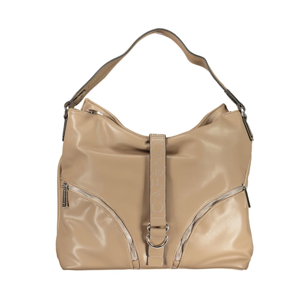 Cafenoir Brown Polyurethane Women's Bag