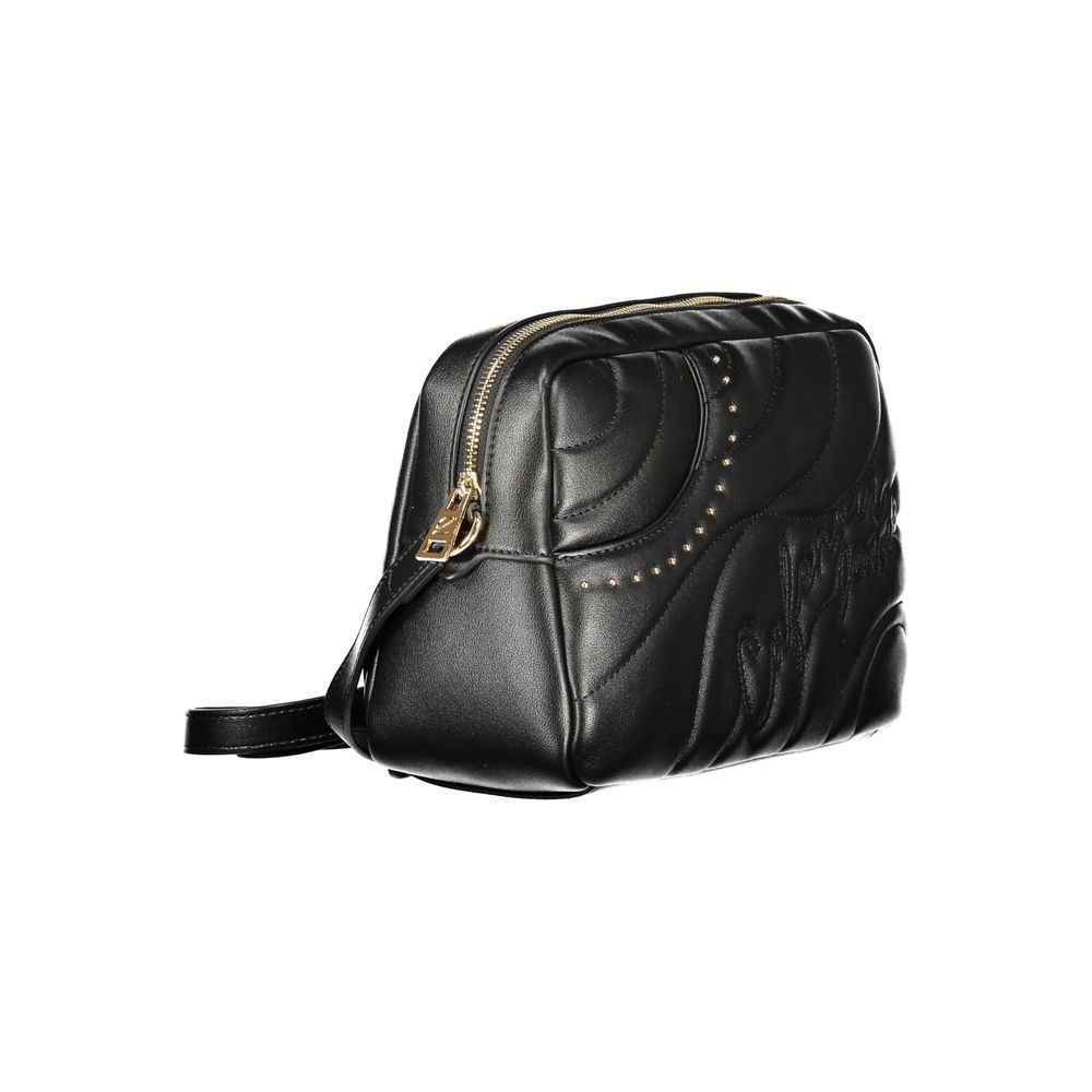 Cafenoir Black Polyurethane Women Handbag