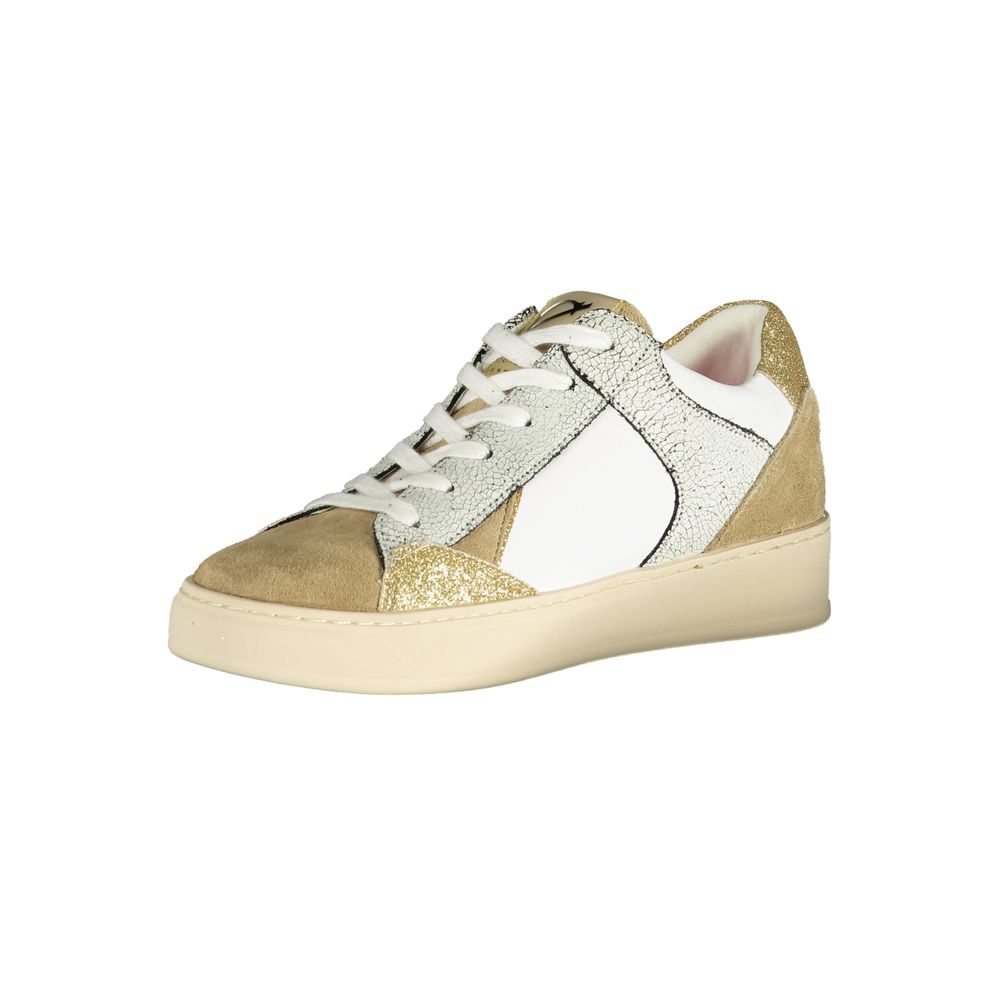 Cafenoir White Polyurethane Women Sneaker