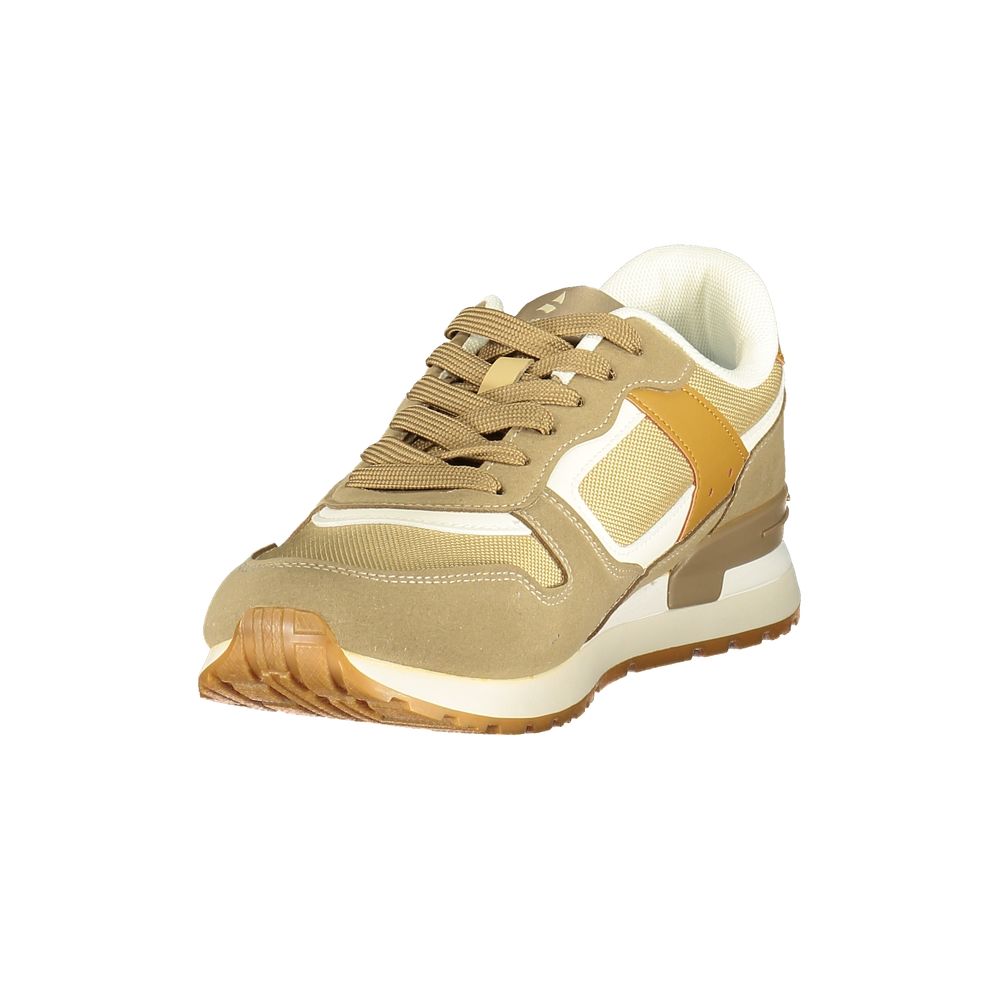 Navigare Beige Polyester Men Sneaker