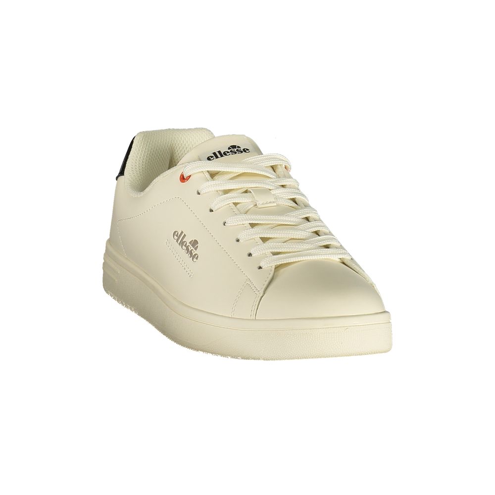 Ellesse White Polyurethane Men's Sneaker