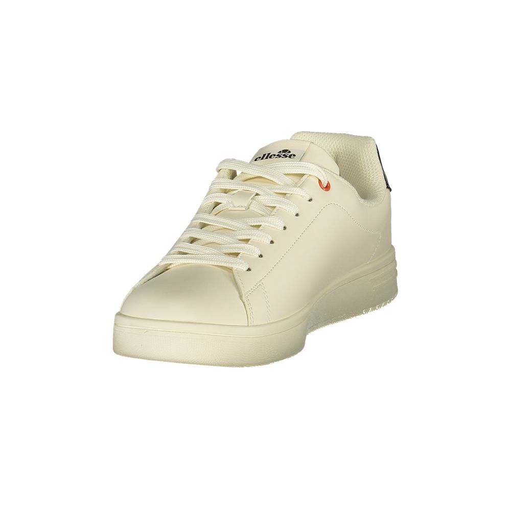 Ellesse White Polyurethane Men's Sneaker