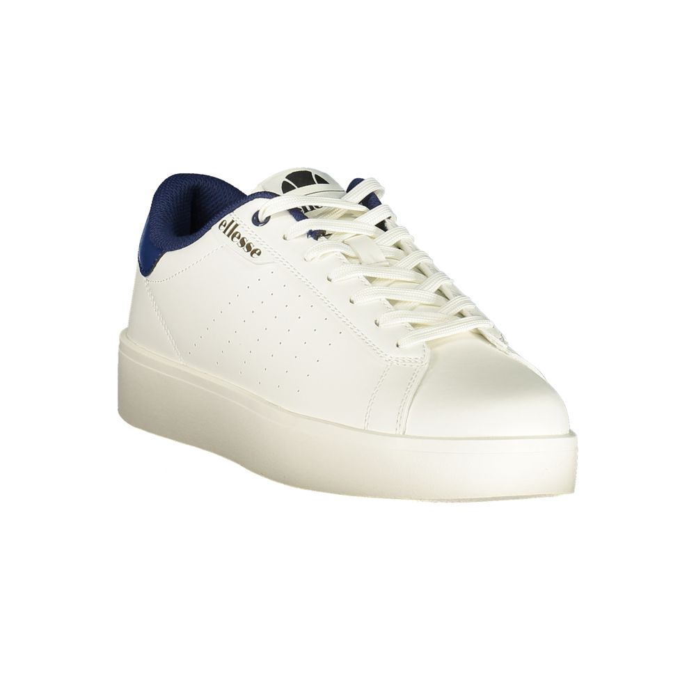 Ellesse White Polyurethane Men's Sneaker
