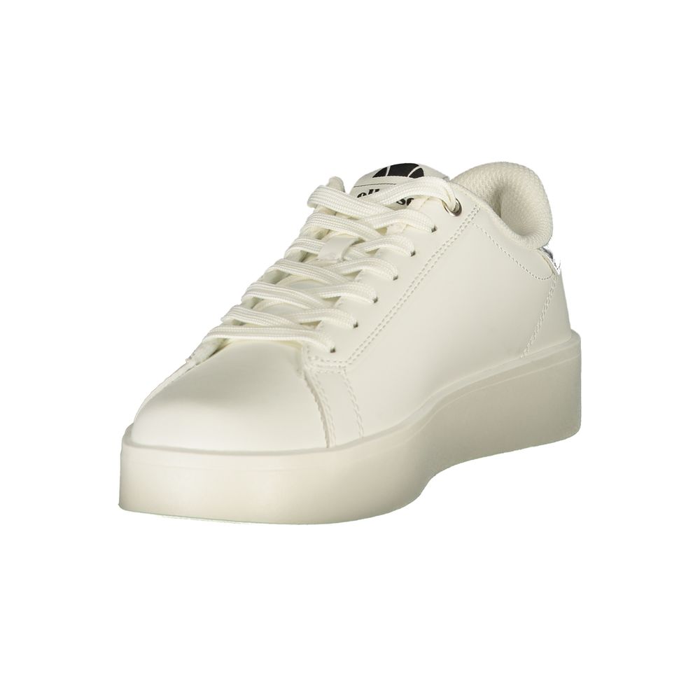 Ellesse White Polyurethane Women Sneaker