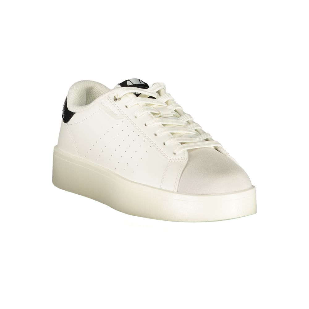Ellesse Bianco Polyurethane Women Sneaker