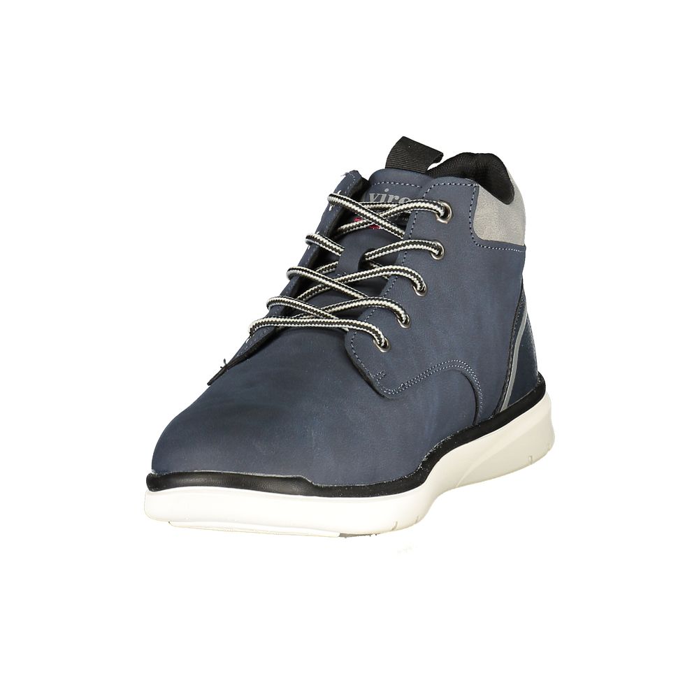 Avirex Blue Polyurethane Men Ankle Boot Avirex