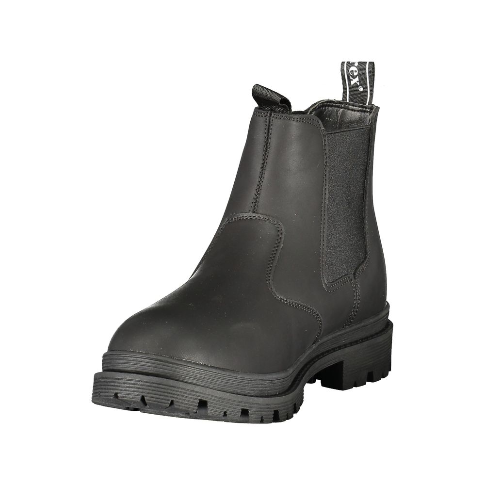 Avirex Nero Polyurethane Men's Ankle Boot