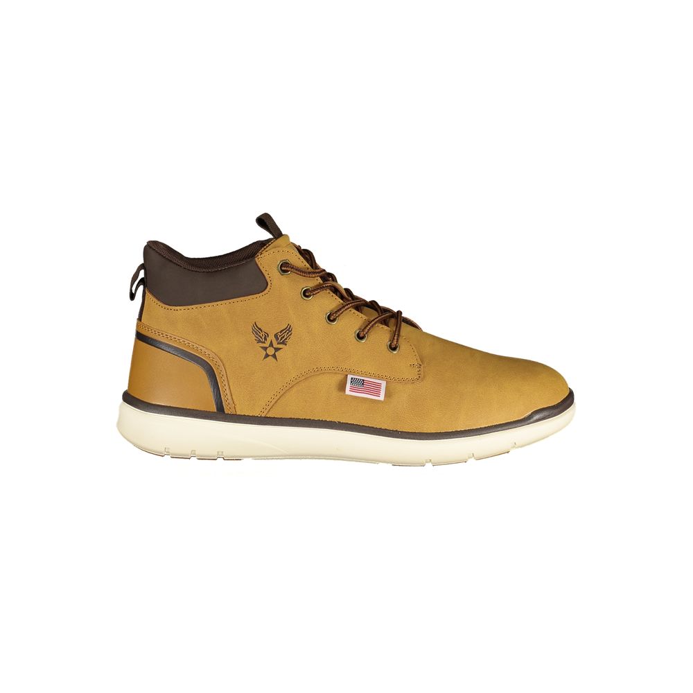 Avirex Marrone Poliuretano Men Ankle Boot