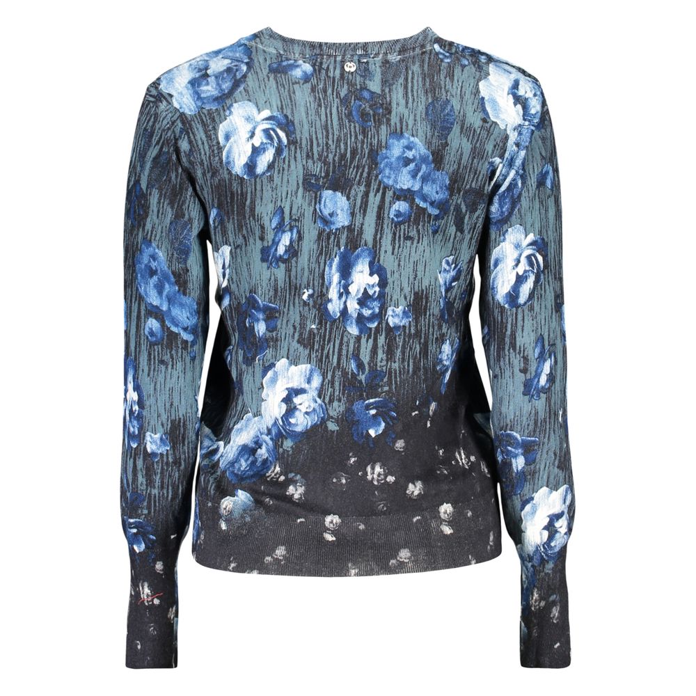 Desigual Blue Viscosa Women Sweater Desigual