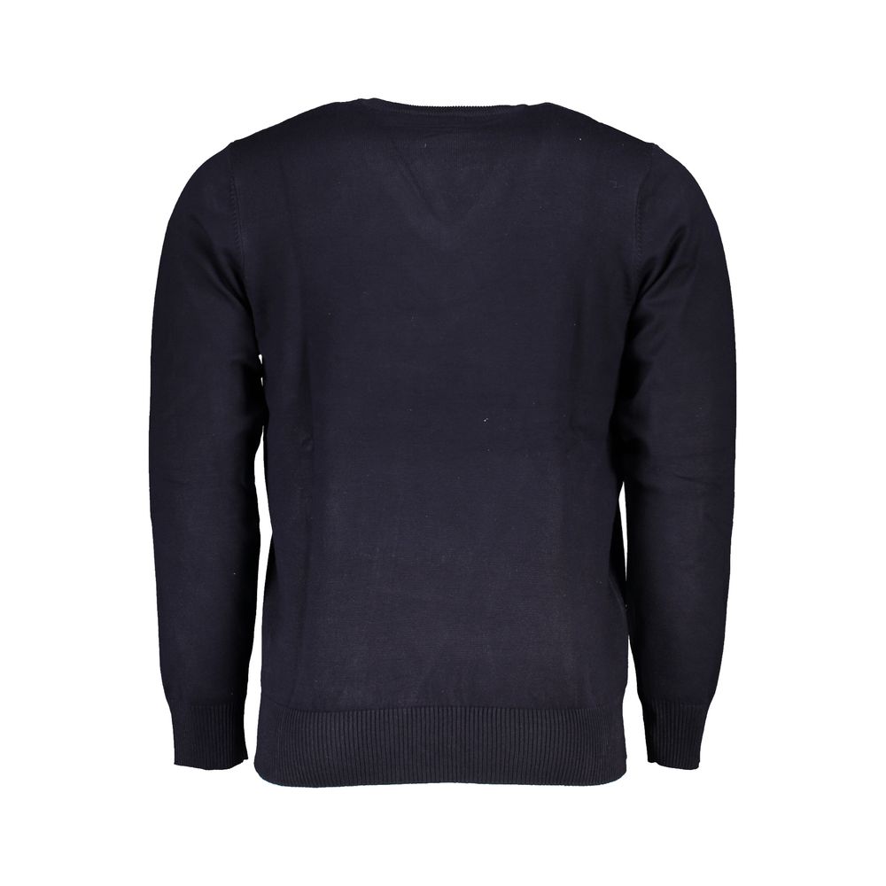 U.S. Grand Polo Blue Viscosa Men Sweater