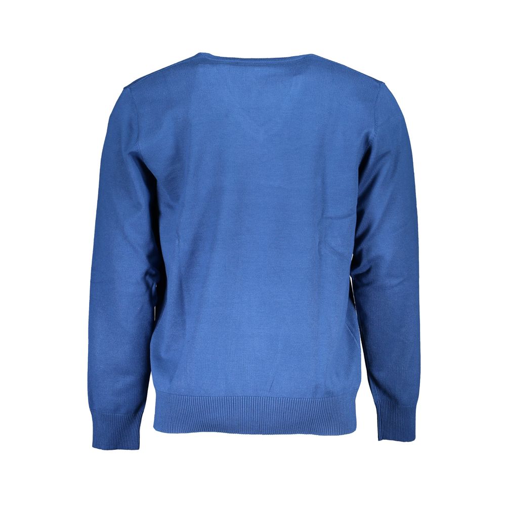 U.S. Grand Polo Blu Viscosa Uomo Maglia