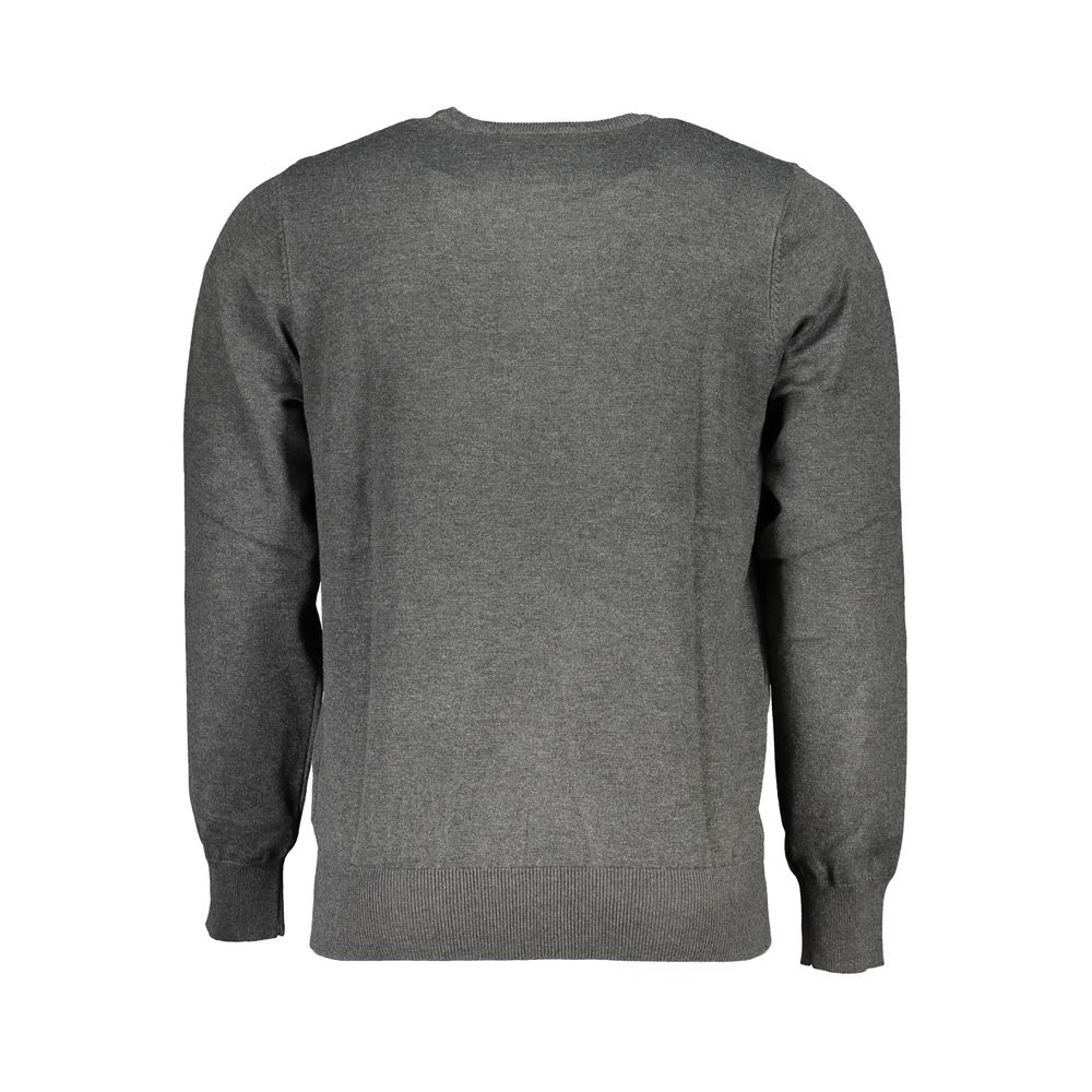 U.S. Grand Polo Grigio Viscosa Men Sweater U.S. Grand Polo